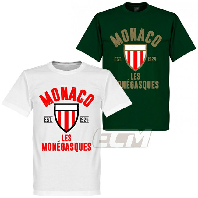 【予約RET05】【国内未発売】RE-TAKE ASモナコ Establishシリーズ Tシャツ【サッカー/リーグアン/AS Monaco】ネコポス対応可能