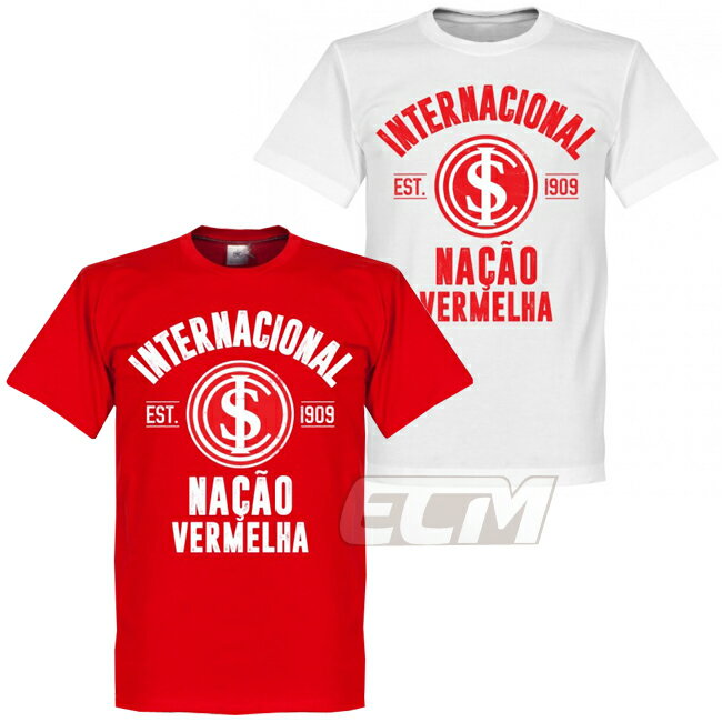 【予約RET05】【国内未発売】RE-TAKE インテルナシオナル　Establishシリーズ Tシャツ【サッカー/ブラジルリーグ/Internacional】ネコポス対応可能