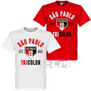 【予約RET05】【国内未発売】RE-TAKE サンパウロ　Establishシリーズ Tシャツ【サッカー/ブラジルリーグ/Sao Paulo】ネコポス対応可能