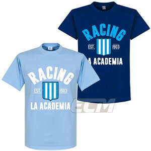 【予約RET05】【国内未発売】RE-TAKE ラシン・クラブ　Establishシリーズ Tシャツ【サッカー/アルゼンチンリーグ/Racing】ネコポス対応可能