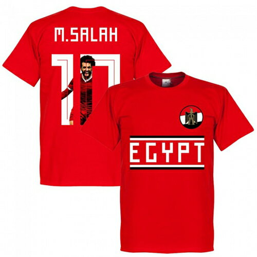 【予約RET06】RE-TAKE モハメド・サラー EGYPT GALLRY Tシャツ レッド【サッカー/Salah/エジプト代表/リバプール】ネコポス対応可能