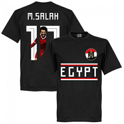 RE-TAKE モハメド・サラー EGYPT GALLRY Tシャツ ブラックネコポス対応可能