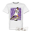 【予約RET01】RE-TAKE フェルナンド モリエンテス レアルマドリード レジェンドTシャツ ホワイト【サッカー/Real Madrid/スペイン代表/Morientes】ネコポス対応可能