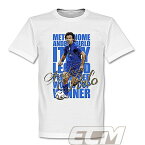 【予約RET01】RE-TAKE アンドレア・ピルロ アズーリ レジェンドTシャツ ホワイト【サッカー/Italy/イタリア代表/Pirlo】ネコポス対応可能