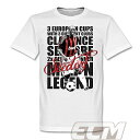 【予約RET01】RE-TAKE クラレンス セードルフ ACミラン レジェンドTシャツ ホワイト【サッカー/SEEDORF/オランダ代表/AC Milan】ネコポス対応可能