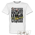 【予約RET01】RE-TAKE アラン・シアラー ニューカッスルUTD レジェンドTシャツ ホワイト【サッカー/Shearer/イングランド代表/Newcastle】メール便発送可能