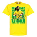 【予約RET01】RE-TAKE ロナウジーニョ ブラジル代表 レジェンド Tシャツ【サッカー/Ronaldinho/ロナウジーニョ/バルセロナ】ネコポス対応可能