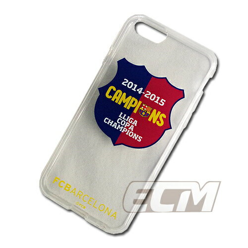 【SALE30%OFF】FCバルセロナ オフィシャル 3冠優勝記念 iPhone6カバー "CAMPIONS"【サッカー/スペインリーグ/FC Barcelona/メッシ/ネイマール/シャビ】BCN01