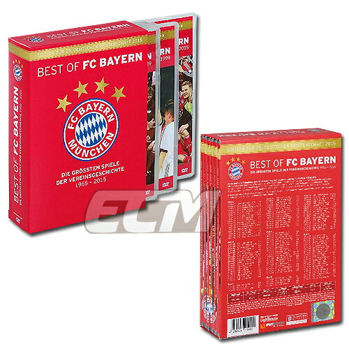 【国内未発売】バイエルン・ミュンヘン "Best Of FC Bayern Munchen" 1965-2015 DVD BOX【BAYERN MUNCH..