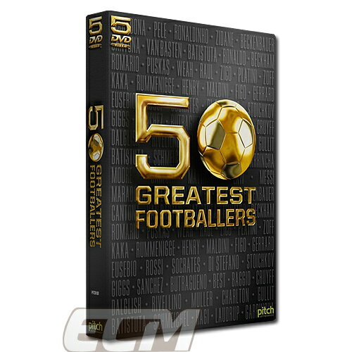 【EUR02】【国内未発売】50グレーテストフットボーラーズ DVD "50 Greatest Footballers"【サッカー/欧..