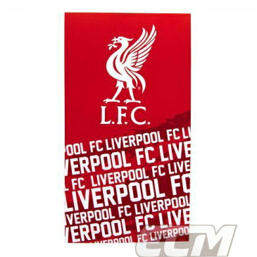 【予約ECM25】リバプール　オフィシャル ビーチタオル(PT)【寝具/インテリア/プレミアリーグ/サッカー/liverpool/バスタオル】