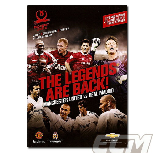 ECǥ㤨֡ڹ̤ȯۥޥʥƥå vs 쥢ޥɥ꡼ 쥸ɥޥå2013ץڥå/Manchester United/Real Madrid/ProgrammeۥͥݥȯǽPRO11פβǤʤ2,200ߤˤʤޤ
