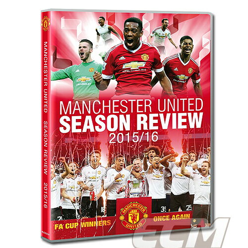 【予約PRM01】マンチェスターユナイテッド 15-16シーズンDVD "Season Review 15-16" 【ルーニー/プレミ..