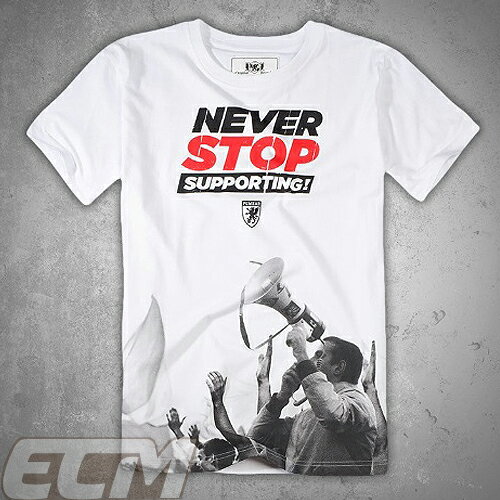 【国内未発売】ウルトラスティフォ NEVER STOP Tシャツ【サッカー/サポーター/応援Tシャツ】ネコポス対応可能 TFO01