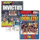【SALE30%OFF】【国内未発売】FCバルセロナ 17-18シーズン 優勝翌日現地新聞セット(SPORT & Mundo Deportivo)【FC Bar...