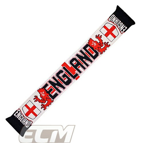 ECM12【国内未発売】イングランド代表 マフラー【サッカー/ユーロ/欧州選手権/ワールドカップ/ENGLAND/スカーフ】