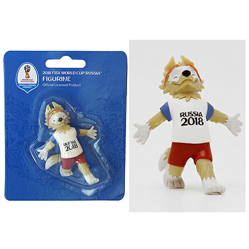 【WCR01】【SALE50%OFF】FIFA公式 ロシアワールドカップ 3Dマスコットフィギュア 喜ぶザビワカ【2018/ワールドカップ/サッカー/World...