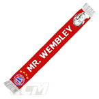 【国内未発売】BAY26バイエルン・ミュンヘン ロッベン MR. WEMBLEY マフラー【Bayern Munchen/Robben/ブンデスリーガ/サッカー/スカーフ】