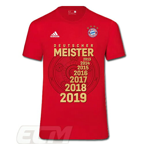 【SALE30%OFF】【国内未発売】バイエルン・ミュンヘン 18-19シーズン リーグ優勝記念Tシャツ "Meister 2019"【Bayern Munchen/サッカー/ブンデスリーガ/ノイアー】ネコポス対応可能 BAY26