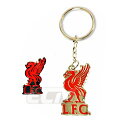 【国内未発売】リバプール オフィシャルグッズ ピンズ クレストキーホルダー セット【プレミアリーグ/サッカー/Liverpool/キーリング】ネコポス対応可能