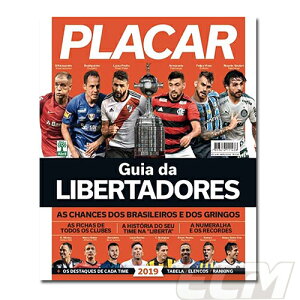 【国内未発売】プラカール別冊 "2019 COPA LIBERTADORES" コパ・リベルタドーレス選手名鑑【サッカー/PLACAR/南米/ブラジル/アルゼンチン】 ネコポス対応可能 BRA01