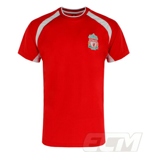 【国内未発売】SR0050リバプール 公式ライセンス パネルTシャツ レッド【Liverpool/サッカー/プレミアリーグ】PRM15 ネコポス対応可能