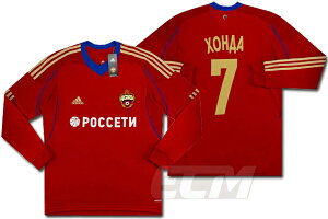 【国内未発売】ECM32CSKA モスクワ ホーム 長袖 プレイヤーズモデル 7番 本田圭佑【サッカー/13-14/CSKA MOSCOW/ロシアリーグ】特集A