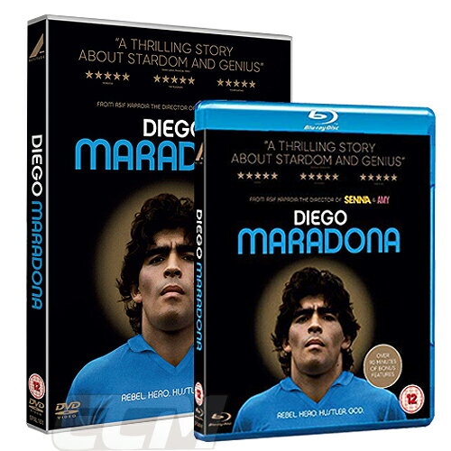 【PRM01】【国内未発売】Diego Maradona ドキュメンタリー DVD&ブルーレイ 2019年【サッカー/マラドー..