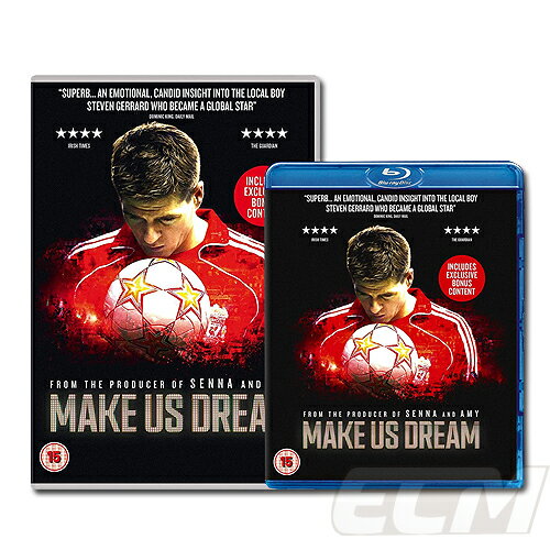 PRM01【国内未発売】ジェラード リバプール Make Us Dream ドキュメンタリー ブルーレイ DVD Daring to Dream 【サッカー/Gerarrd/プレミアリーグ/Liverpool】PRM01