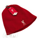 【国内未発売】リバプール オフィシャル ニットキャップ RD レッド【プレミアリーグ/サッカー/Liverpool/ビーニー/帽子】ネコポス対応可能 ECM25