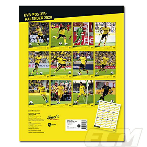 ��SALE40%OFF�ۡڹ���̤ȯ���ECM10�ܥ륷�����ɥ�ȥ��� 2020 �ݥ�������������(A3)�ڥ֥�ǥ��꡼��/�ɥ�����ɽ/���å���/�������/������/Dortmund��ECM10