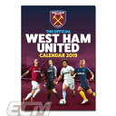 【SALE20 OFF】【国内未発売】ウエストハム 2019 A3壁掛けカレンダー【プレミアリーグ/Westham/ハマーズ/サッカー】