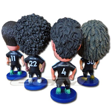 SCW チェルシー サード 4体フィギュアセット (セスク、Dルイス、ペドロ、ウィリアン)【サッカー/Chelsea/プレミアリーグ/CL】KDT ECM20