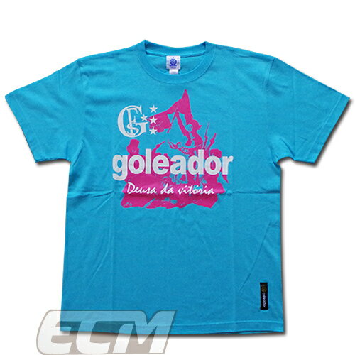 【SALE20%OFF】【鳥栖】Goleador x ECムンディアル JサポーターTシャツ2015 鳥栖 Deusa da Vitoria 【サッカー/Jリーグ/応援Tシャツ/ゴレアドール】 ネコポス対応可能 ECM31