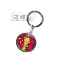 【国内未発売】【WCR01】ロシアワールドカップ FIFA公式 トロフィー丸形キーリング【2018/ワールドカップ/サッカー/World Cup/W杯】ネコポス...