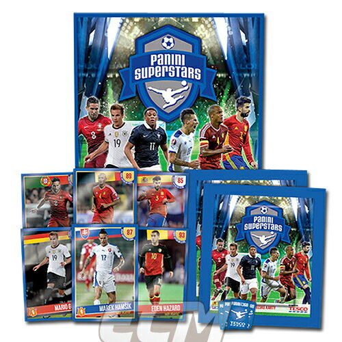 【国内未発売】PANINI EURO2016 SUPERSTARS カードセット【パニーニ/ユーロ2016/サッカー/トレカ】