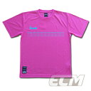 【SALE25%OFF】【GS018】GRANDE HYPER DOT ドライメッシュTシャツ ピンクxサックス【グランデ/サッカー/フットサル/サポーター】G...