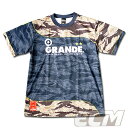 【SALE25%OFF】【GS018】GRANDE TIGER CAMO プラクティスシャツ ネイビー【グランデ/サッカー/フットサル/サポーター/トレーニング...