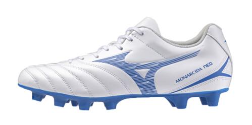 【送料無料】在庫限り　サッカースパイク固定式　ミズノ　モナルシーダNEO III SELECT　P1GA2425　25ホワイト×レーザーブルー
