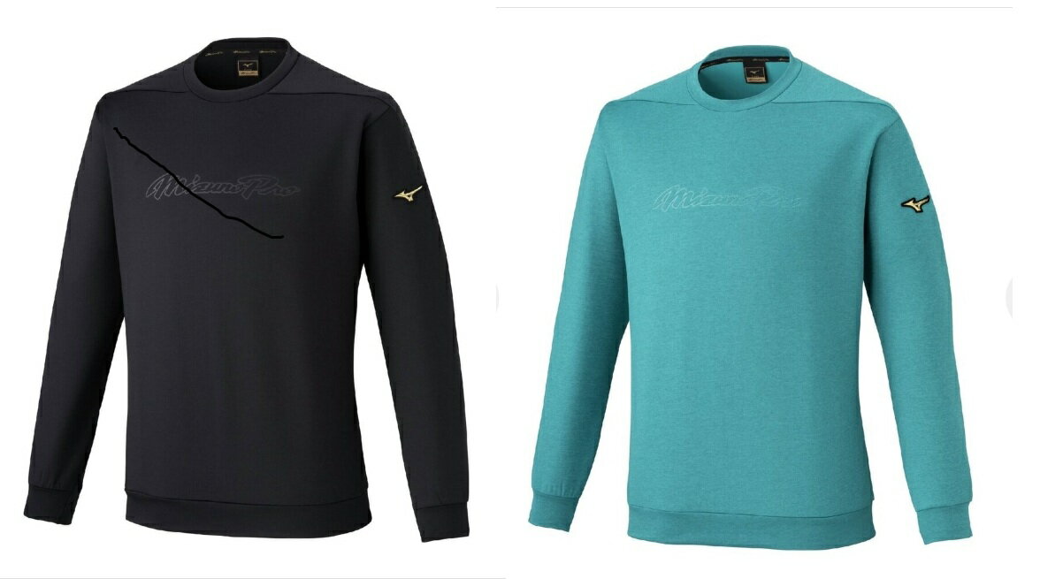 【限定モデル】ミズノ ミズノプロ ストレッチ（丸首） 12JECK78 ブラック カプリブリーズ