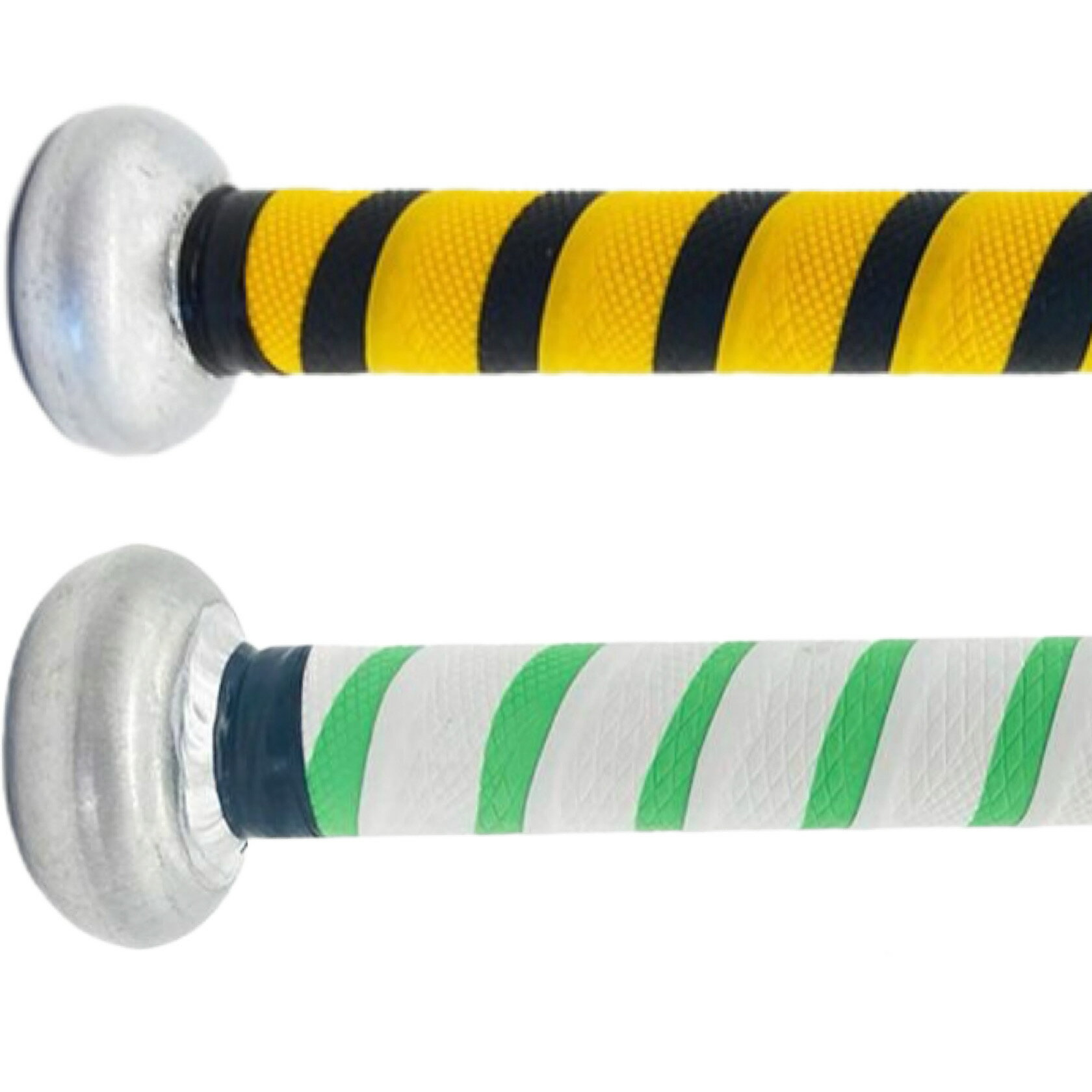 【水洗い可能】SSK グリップテープ イオミックグリップテープ SBA3002F グリーン×ホワイト ブラック×イエロー 1.1mm