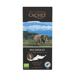 カシェ ミルクチョコレート 100g ミルク チョコレート CACHET MILK CHOCOLATE 40%CACAO [正規輸入品]