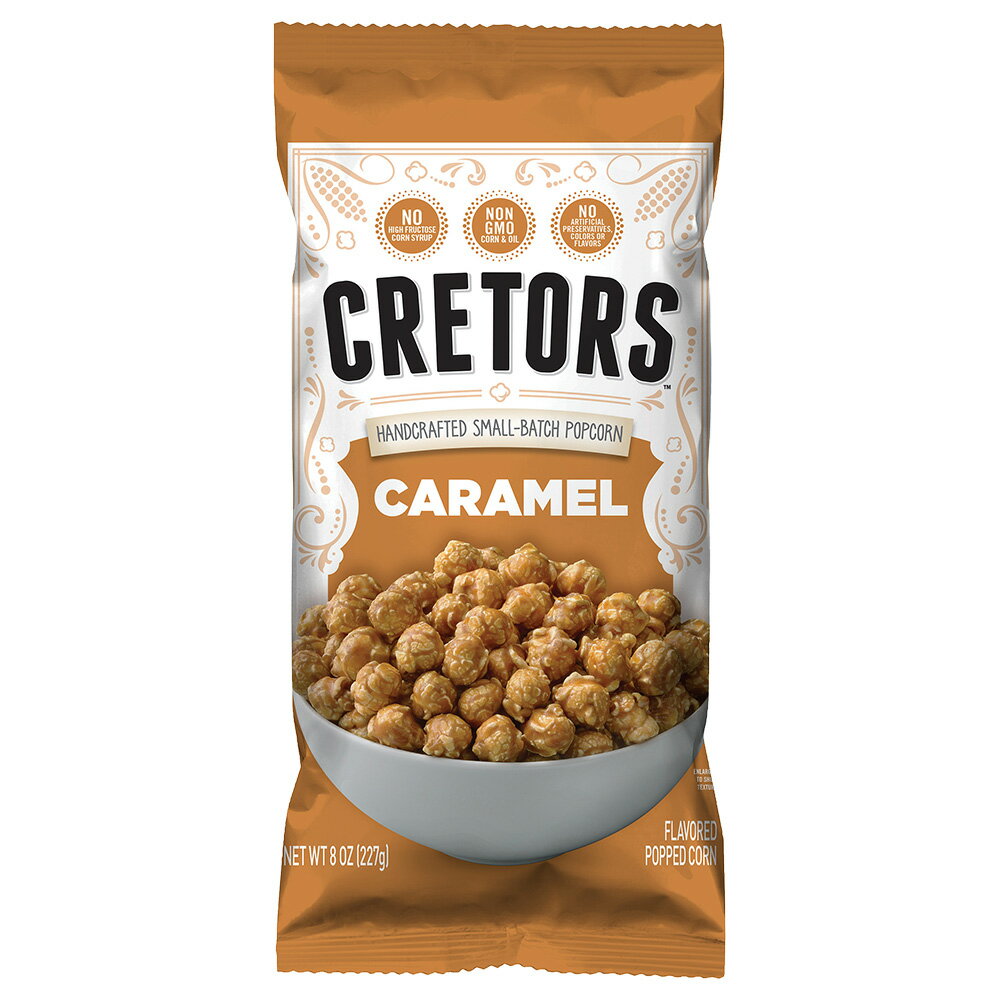 クレターズ キャラメルポップコーン 227g CRETORS CARAMEL HANDCRAFTED SMALL-BATCH POPCORN 