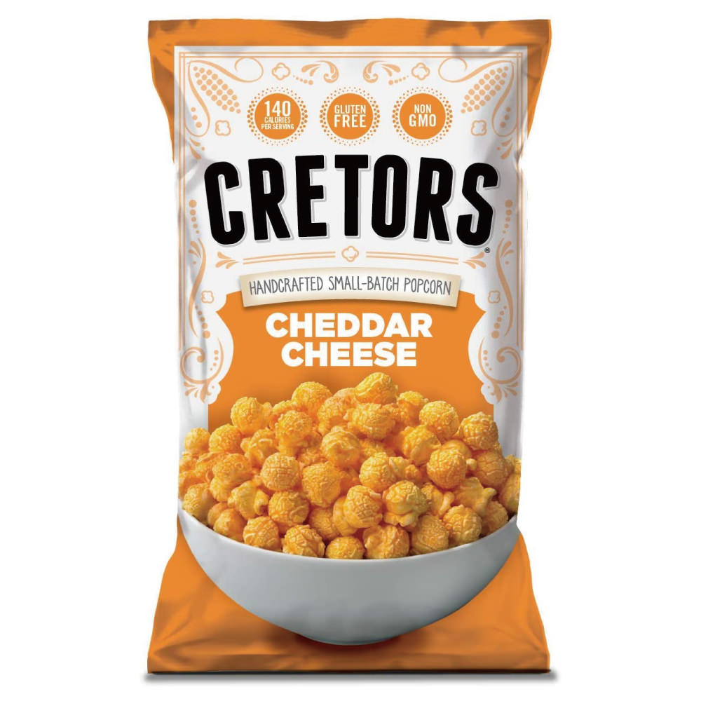 クレターズ チェダーチーズ ポップコーン 184g CRETORS CHEDDAR CHEESE HANDCRAFTED SMALL-BATCH POPCORN 正規輸入品 non-GMO グルテンフリー GLUTEN FREE