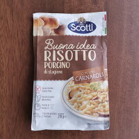 リゾスコッティ ポルチーニリゾット 210g イタリアン インスタント 簡単 調理 RISO SCOtti Italian Risotto instant food porcino porcini [正規輸入品]