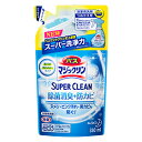 バスマジックリン 泡立ちスプレー SUPER CLEAN 香りが残らないタイプ ［つめかえ用］330ml【smtb-TD】【RCP】【花王/浴室用洗剤/中性/おふろおそうじ/除菌/消臭/防カビ/ヌメリ/ピンク汚れ/黒カビ/浴槽内/ピカピカ/水汚れ/水アカ】