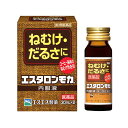 商品名 エスタロンモカ内服液 規格 30mL×2本 剤型 液剤 特徴 ねむけ・だるさに コーヒー風味のねむけ除去剤 ○コーヒー3杯分のカフェインが、ねむけ・だるさを除きます。 ○ビタミンB1をはじめ、ビタミンB6、グリセロリン酸カルシウム、ニコチン酸アミドの4つの成分がカフェインの効果をたかめます。 効能・効果 睡気（ねむけ）・倦怠感の除去br> 成分 1瓶（30mL）中 カフェイン水和物・・・150mg チアミン塩化物塩酸塩・・・10mg ピリドキシン塩酸塩・・・5mg グリセロリン酸カルシウム・・・20mg ニコチン酸アミド・・・15mg タウリン・・・1000mg 添加物：D-ソルビトール、白糖、アルコール、プロピレングリコール、クエン酸、安息香酸Na、パラベン、エチルバニリン、カラメル、L-グルタミン酸Na、酢酸、バニリン、香料 用法・用量・使用方法 ＜用法・用量＞ 成人（15才以上）1日1回1瓶（30mL）を服用してください。 広告文責 株式会社　村源 019-623-1211 製造販売元 エスエス製薬株式会社 区分 一般用医薬品 第三類医薬品 眠気倦怠防止薬お客様のご注文確認後に、【発送にお時間を頂く商品】【リニューアル品・製造中止品】の確認を致しまして、弊社より、ご連絡を差し上げる場合がございます。ご了承くださいませ。※商品リニューアル等により、予告なくパッケージ及び容量は変更となる場合があります。【宅急便】※トップページの【お支払・送料】を必ずご確認ください。