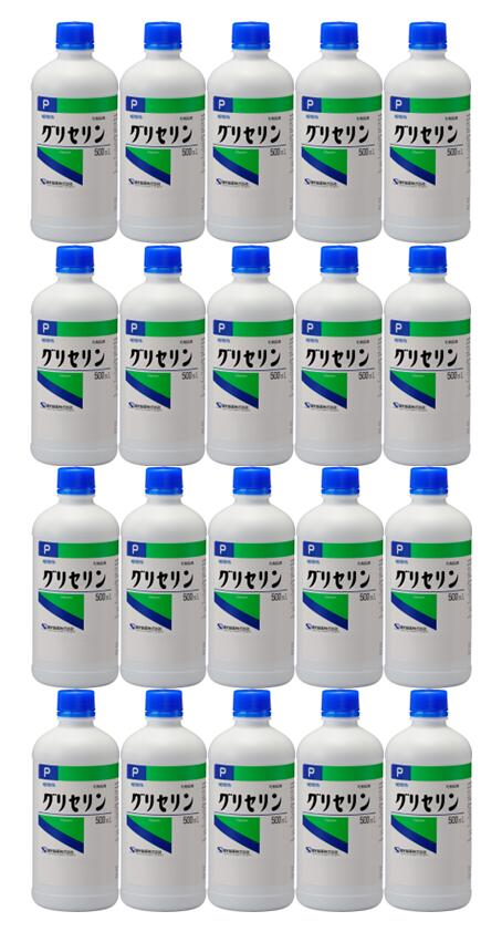 ◆エントリーで全品P7倍【20本で送料無料※対象地域は除く】グリセリンP「ケンエー」500ml×20本【1ケース】【4987286417639】【健栄製薬/リニューアル】医薬部外品から化粧品用にリニューアルしました!2021年12月01日発売。【smtb-TD】【RCP】
