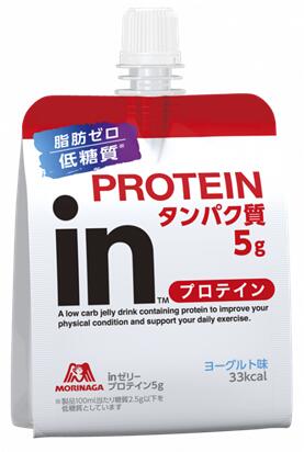 ◆エントリーで全品P7倍◆森永製菓 inゼリープロテイン【180g×36個】【36個で送料無料※対象地域は除く】..