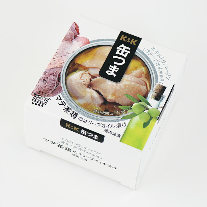 国分 K＆K 缶つま マテ茶鶏のオリーブオイル漬け 150g 缶詰 防災 非常食 備蓄 おつまみ